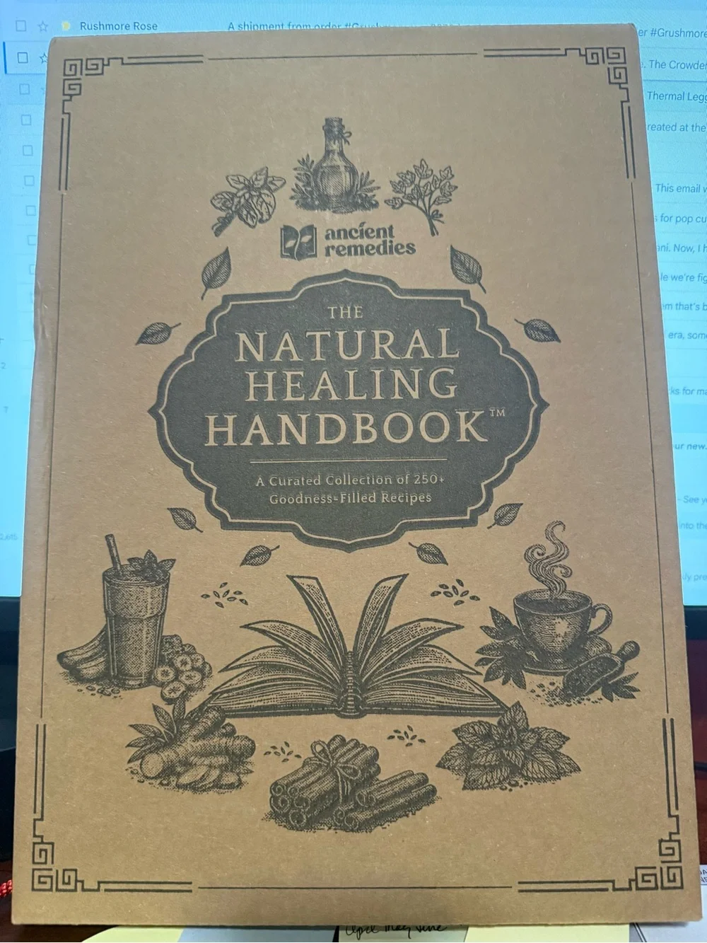 Ancient Remedies The Natural Healing Handbook - Red